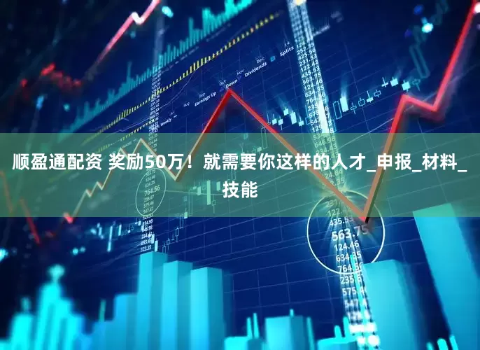 顺盈通配资 奖励50万！就需要你这样的人才_申报_材料_技能