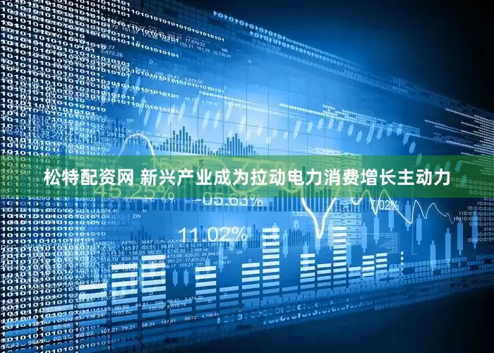 松特配资网 新兴产业成为拉动电力消费增长主动力